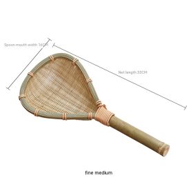 Large Strainer Surface Fishing Spoon Strainer Pasta (Option: Fine Woven Medium)